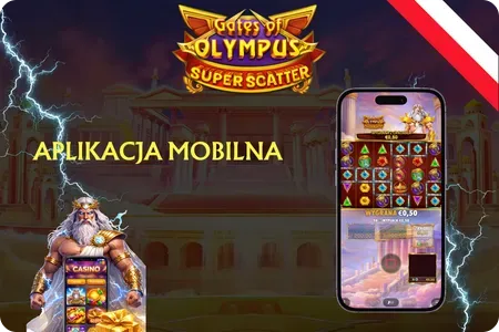 Gates of Olympus Super Scatter Polska aplikacja mobilna