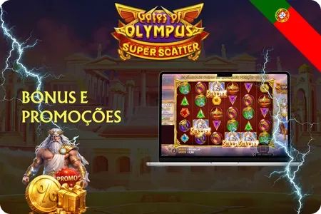 Gates of Olympus Super Scatter Portugal Bónus e códigos promocionais