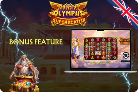 Gates of Olympus Super Scatter bonus features