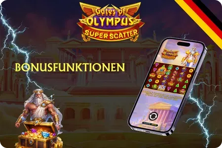 Bonusfunktionen von Gates of Olympus Super Scatter