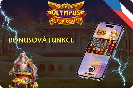 Bonusové funkce Gates of Olympus Super Scatter