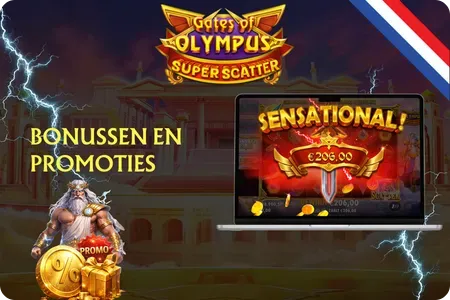 Gates of Olympus Super Scatter Nederland bonussen en promotiecodes
