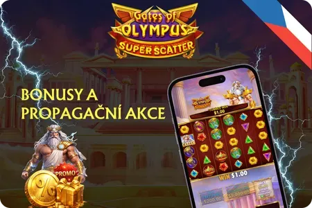 Gates of Olympus Super Scatter Česko bonusy a promo kódy