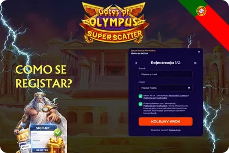 Gates of Olympus Super Scatter Portugal Como registar-se