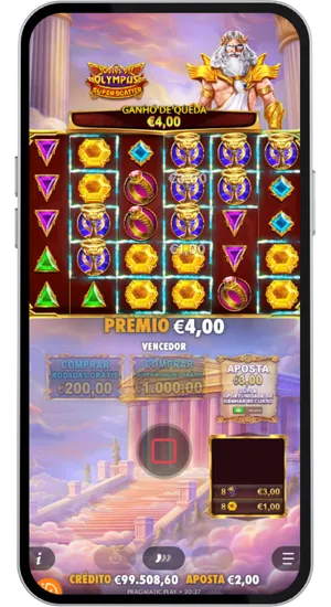 Ativação dos rolos e multiplicadores em Gates of Olympus Super Scatter