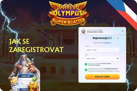 Gates of Olympus Super Scatter Česko jak se zaregistrovat