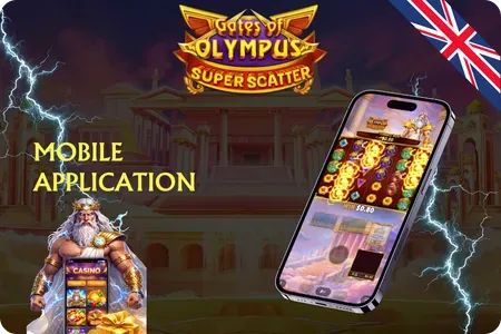 Gates of Olympus Super Scatter UK mobile app