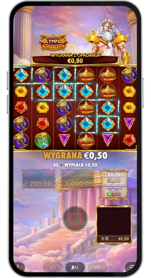 Wybór kasyna online z Gates of Olympus Super Scatter w Polsce